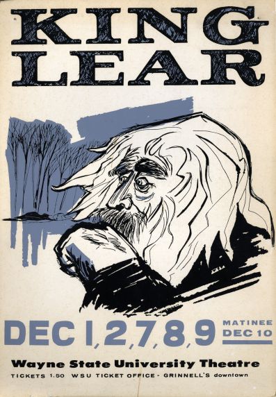 (30525) Bonstelle Theatre, "King Lear," 1961